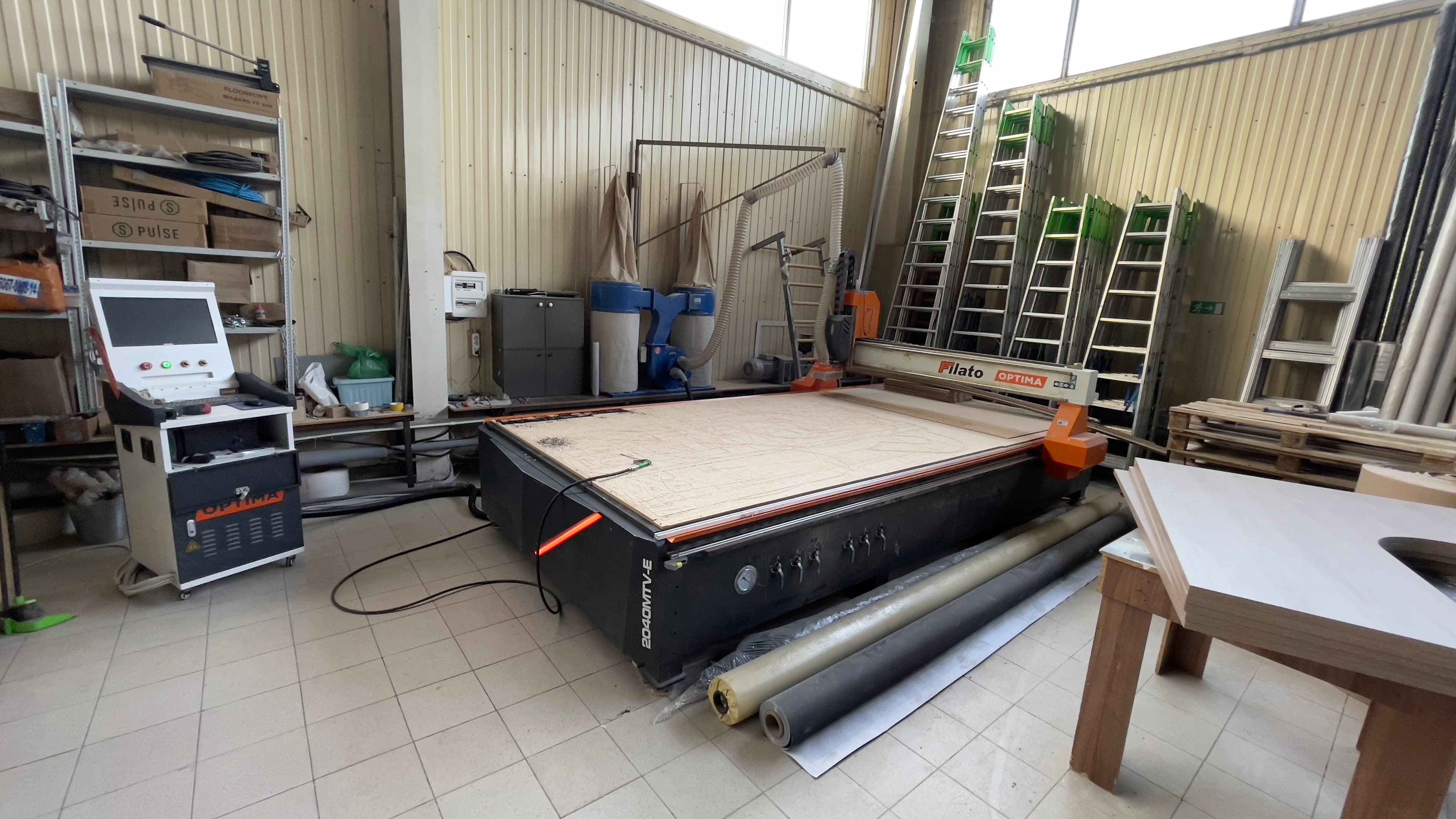 Цех обработки плитных материалов