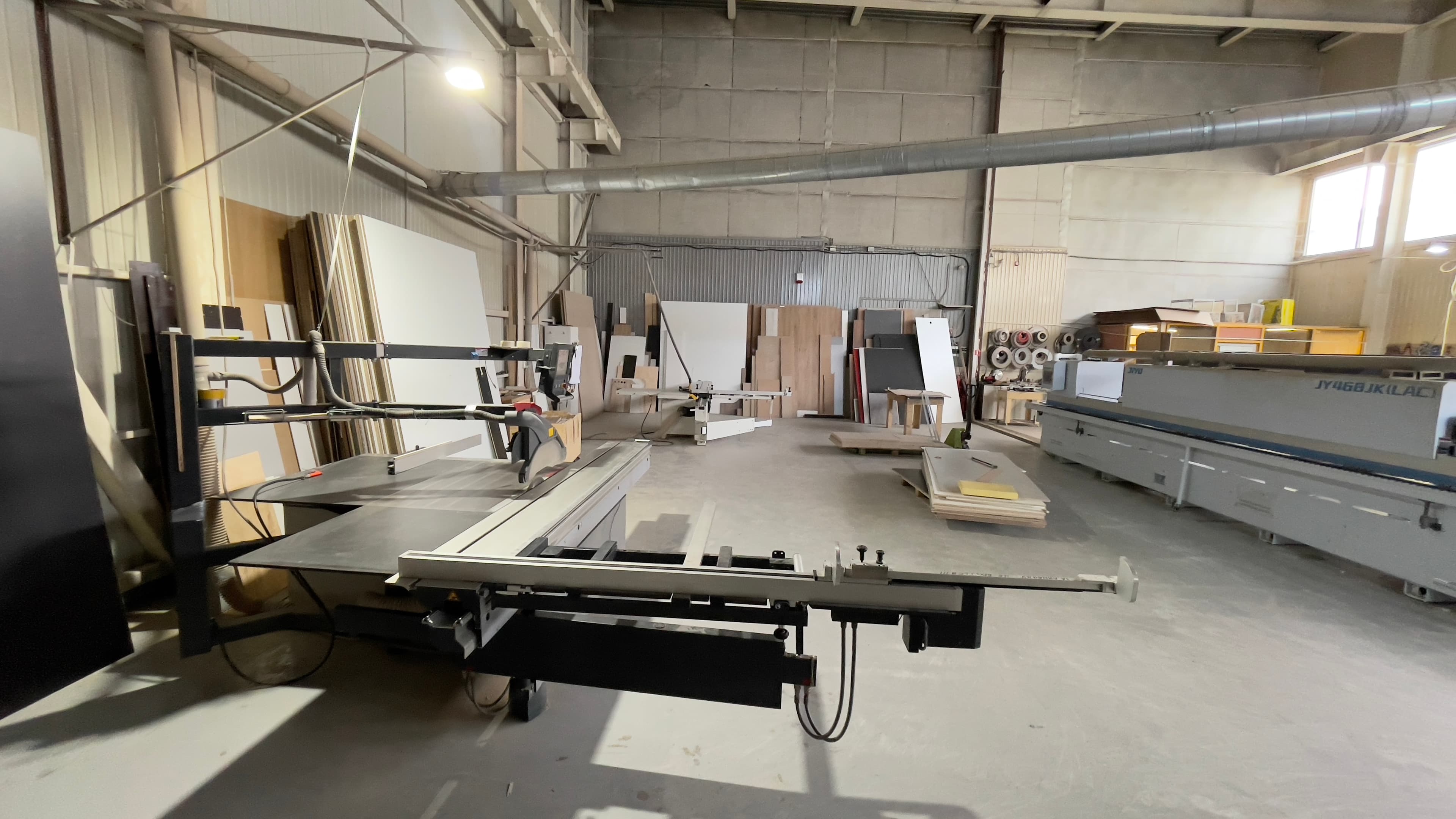 Цех обработки плитных материалов